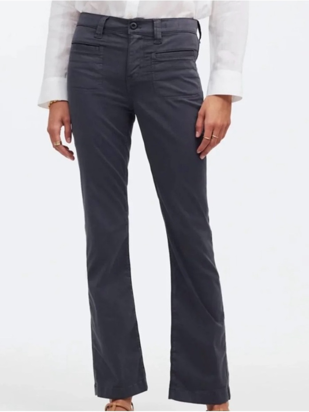 Madewell Kick Out Crop Pants